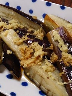 揚げ茄子の生姜醤油-レシピのメイン写真