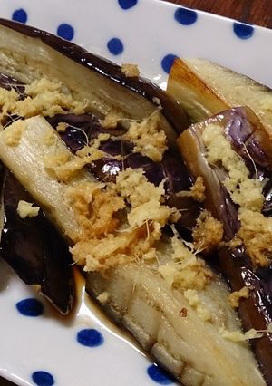 揚げ茄子の生姜醤油-レシピのメイン写真
