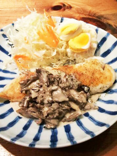 白身魚のソテー♫舞茸ソース-レシピのメイン写真