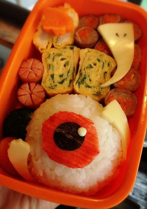ギャルママのキャラ弁☆目玉の親父-レシピのメイン写真