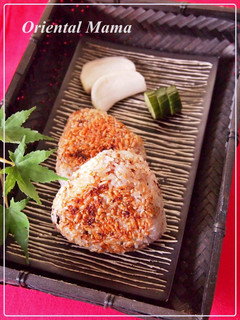 朝ごはんは、雑穀焼きおむすび-レシピのメイン写真