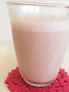 ブドウ×グレフル×バナナのスムージー-レシピのメイン写真