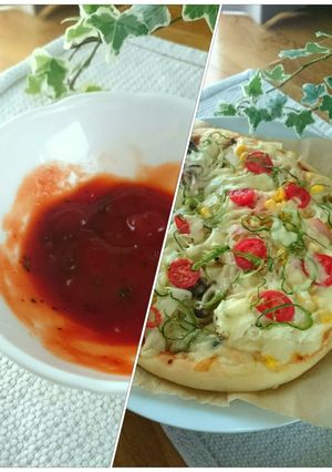 ピザ♪トーストに☆なんちゃってピザソース-レシピのメイン写真