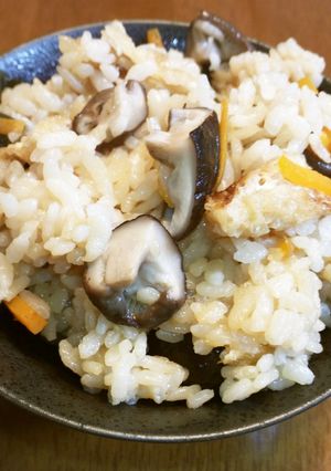 ひと手間で美味しくなるなる！きのこご飯-レシピのメイン写真
