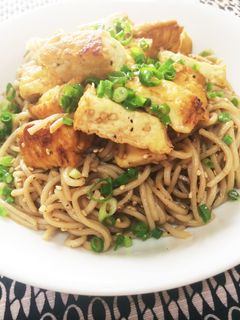 簡単!厚揚げの和風焼き蕎麦-レシピのメイン写真