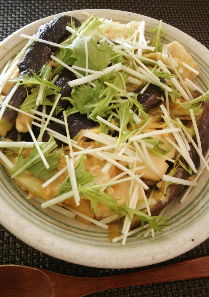 簡単！豆腐と長ネギの卵とじ丼-レシピのメイン写真