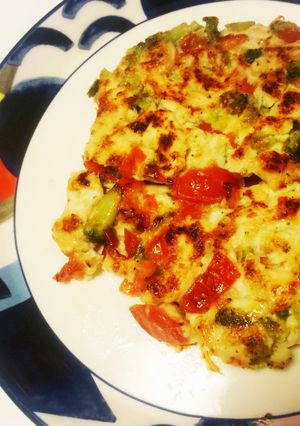カラフル 簡単 豪華なチキンステーキ-レシピのメイン写真