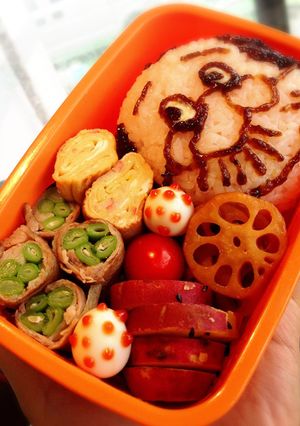 ギャルママのキャラ弁☆波平さん-レシピのメイン写真
