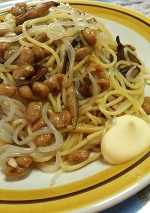 だし薫る♥納豆アンチョビダイエットパスタ-レシピのメイン写真