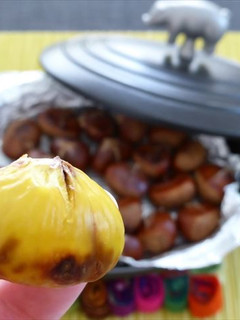 ストウブで焼き栗 ポン栗-レシピのメイン写真