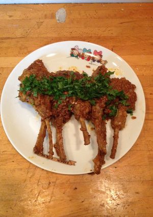 ラムラックのピーナッツ風味-レシピのメイン写真
