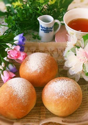 HBで作る♡きな粉とバナナのふんわりパン-レシピのメイン写真