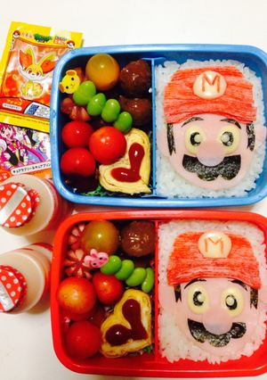 キャラ弁☆マリオ-レシピのメイン写真