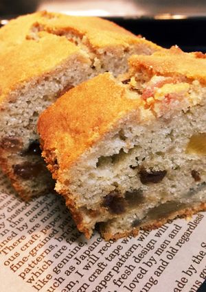 ノニジュースで作るおからのフルーツケーキ-レシピのメイン写真