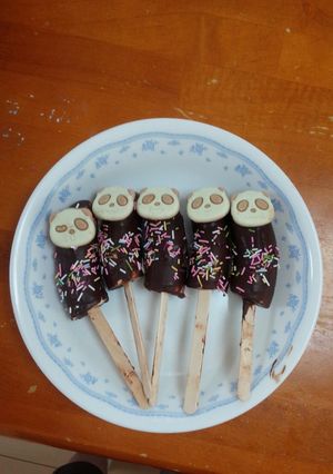 さくさくぱんだでチョコバナナ-レシピのメイン写真