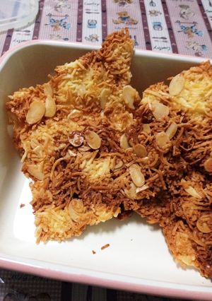 アーモンドとココナッツのクッキー-レシピのメイン写真