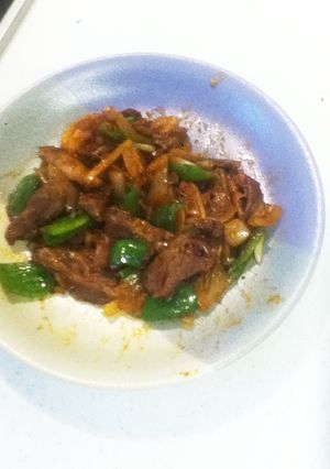 牛肉と野菜の炒め物-レシピのメイン写真
