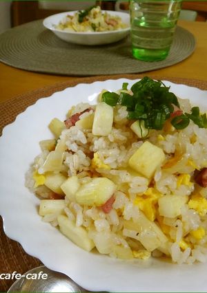 マコモダケ炒飯チャーハン-レシピのメイン写真