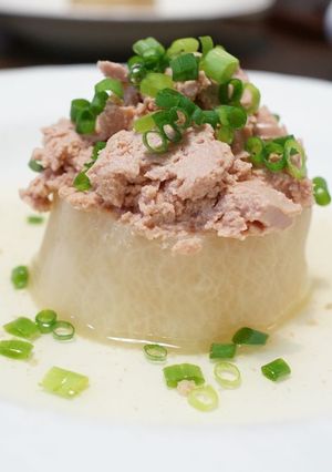 ふろふき大根フォアグラパテ添え-レシピのメイン写真