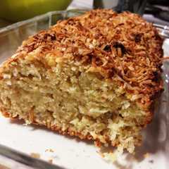 รูปของ ＊バナナとココナッツのパウンドケーキ＊