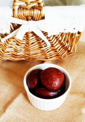 栗の渋皮煮♪長期保存法も♪-レシピのメイン写真
