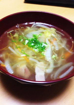 ポカポカ野菜スープ♪-レシピのメイン写真