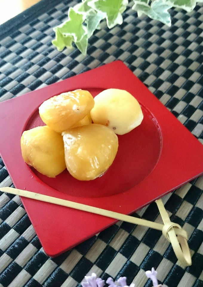 秋の味☆簡単♪栗の甘露煮★-レシピのメイン写真