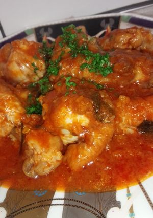 鶏肉のカチャトーラ（トマト煮込み）-レシピのメイン写真