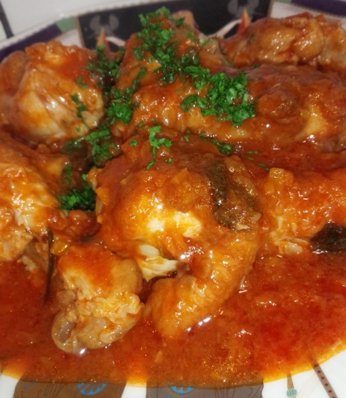 鶏肉のカチャトーラ（トマト煮込み） by 華奏 【クックパッド】 簡単