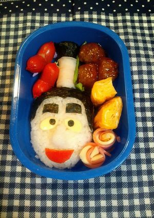 キャラ弁 バカ殿 簡単 志村けん-レシピのメイン写真