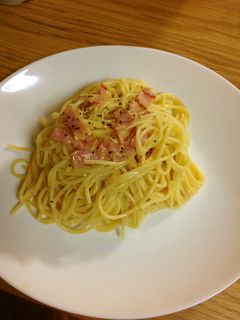 カルボナーラ風パスタ-レシピのメイン写真