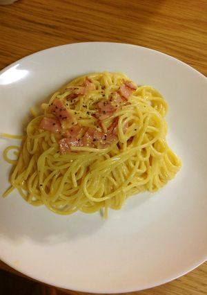 カルボナーラ風パスタ-レシピのメイン写真