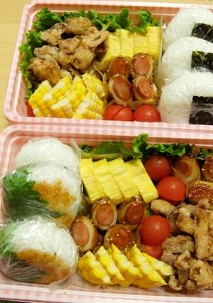 簡単♡おでかけ弁当♡手抜き-レシピのメイン写真