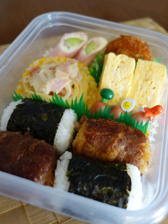 牛肉巻きおにぎり-レシピのメイン写真