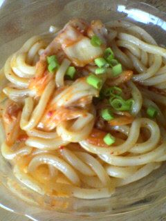キムチ焼きうどん-レシピのメイン写真