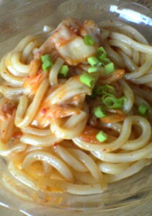 キムチ焼きうどん-レシピのメイン写真