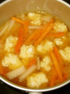 鯛のつみれ味噌汁-レシピのメイン写真