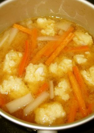 鯛のつみれ味噌汁-レシピのメイン写真
