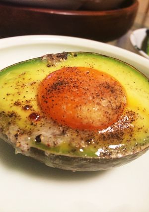 簡単！アボガド卵焼き-レシピのメイン写真