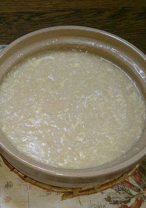 卵みそ粥-レシピのメイン写真
