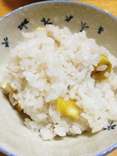栗ごはん-レシピのメイン写真