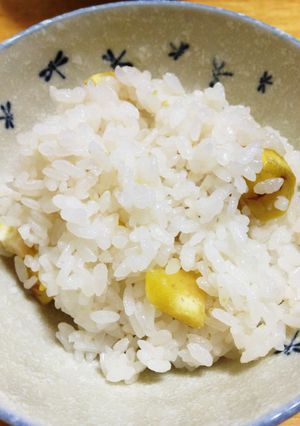 栗ごはん-レシピのメイン写真
