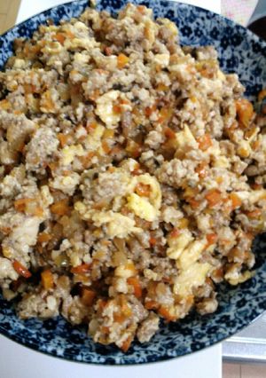 簡単、彩り炒り豆腐-レシピのメイン写真