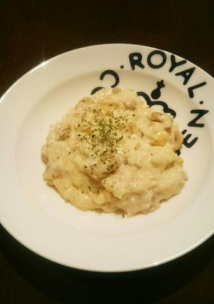 栗ご飯リメイク栗リゾット-レシピのメイン写真