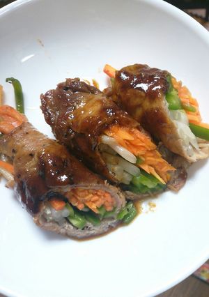 肉巻き野菜-レシピのメイン写真