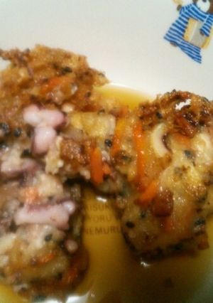 いかと豆腐の揚げ物-レシピのメイン写真
