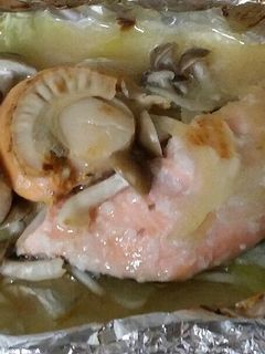 簡単♡おいしい♡鮭とホタテのホイル焼き-レシピのメイン写真