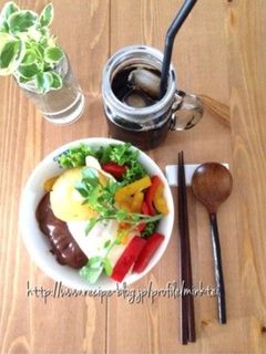 ハンバーグ☆ハワイアンロコモコ-レシピのメイン写真