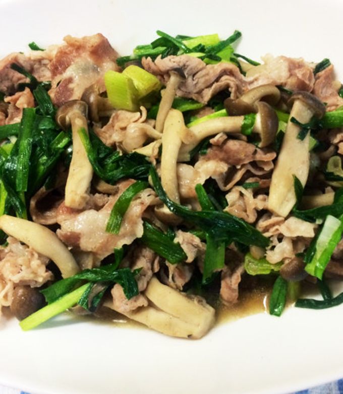 簡単！豚肉と野菜のスタミナにんにく炒め-レシピのメイン写真