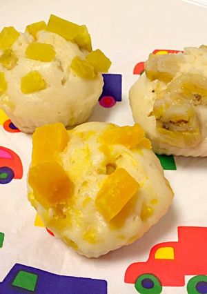 離乳食やおやつに★手作りHM&蒸しパン-レシピのメイン写真